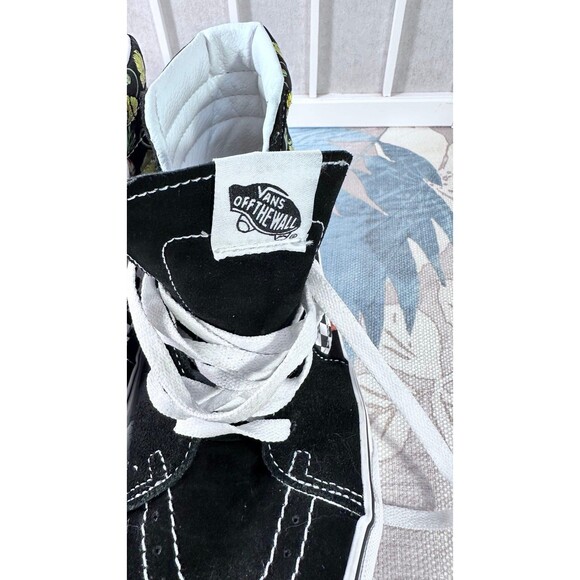 VANS -WOMENS - HI SK-8 Top PLATFORM 2.0 - POPPY CHECKERBOARD BLACK/MULTI - Picture 10 of 10